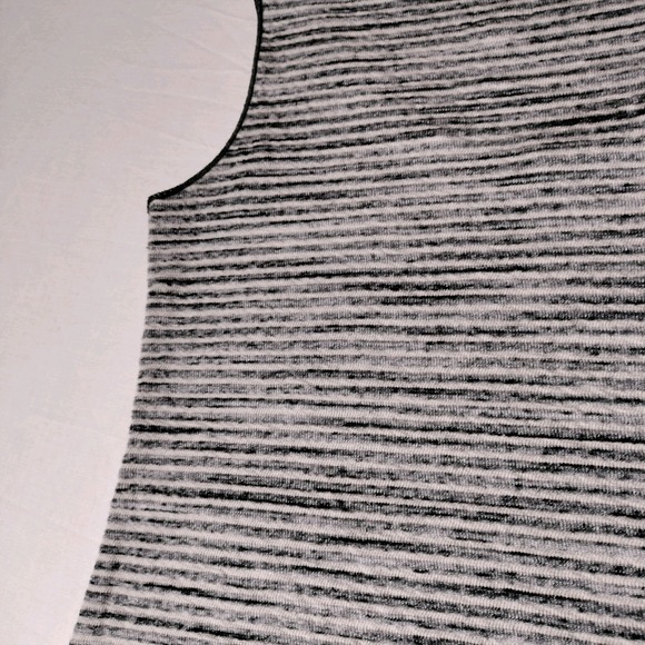 Vintage Jude Tank Top Gray Striped Shirt Womens Small Made in USA - Picture 12 of 16